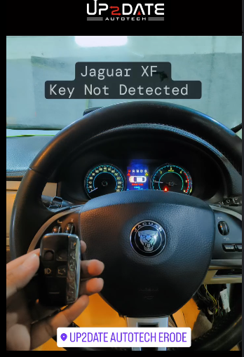 Jaguar XF Key not detected